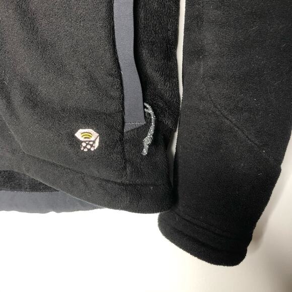 Mountain Hardwear Fleece Full Zip Jacket Black S - Picture 6 of 8